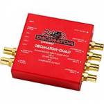 Decimator Design DECIMATOR QUAD (DECIMATORQUAD) 3G/HD/SD-SDI Quad Split, SD-SDI & Composite Outputs Decimator Design DECIMATOR QUAD (DECIMATORQUAD) 3G/HD/SD-SDI Quad Split, SD-SDI & Composite Outputs